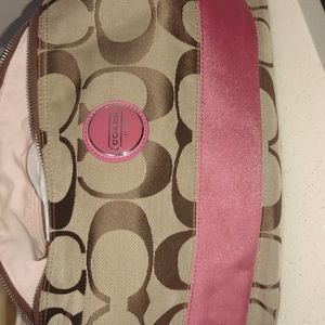 Coach purse & matching wallet